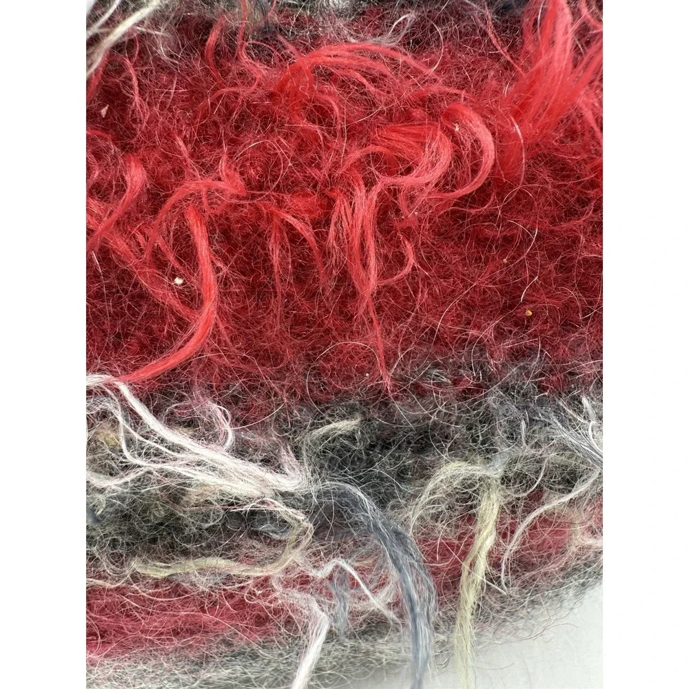 Vintage Mohair Wool Felted‎ Handbag Handcrafted Artisan Made 8